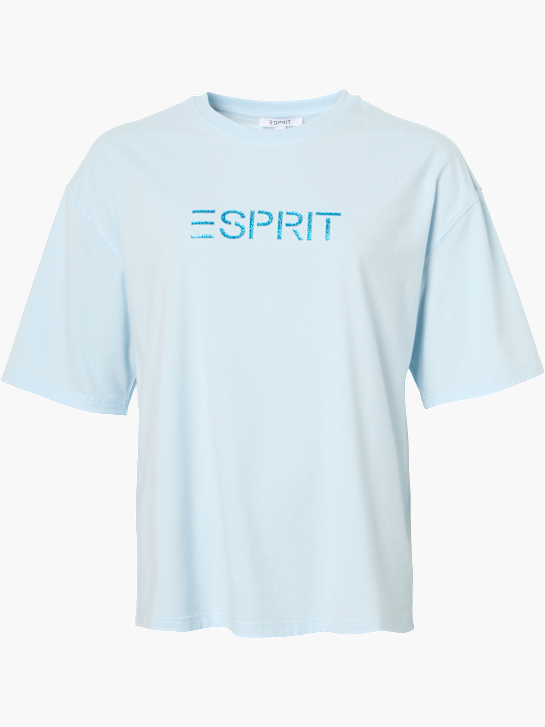 ESPRIT Tee-shirt Bleu clair 124133 3