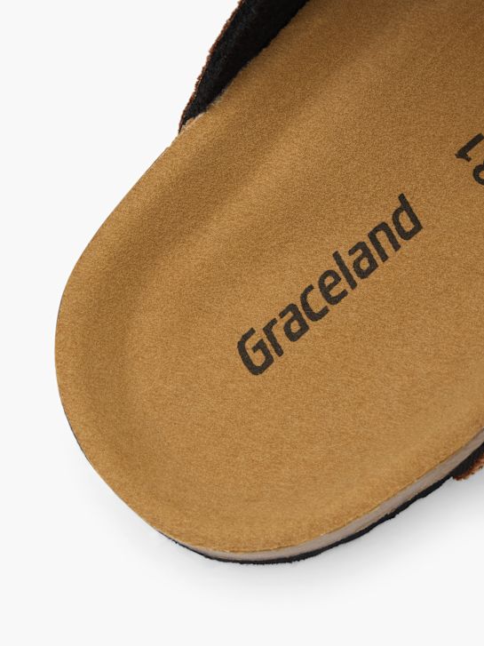 Graceland Pantolette Braun 124166 6