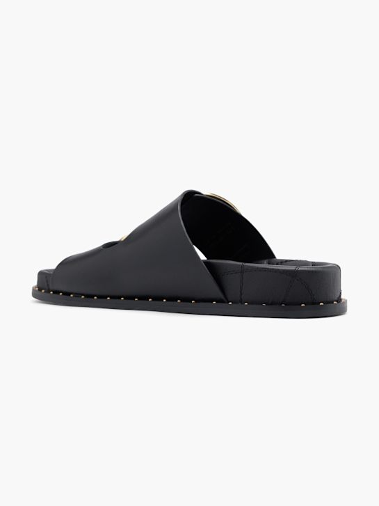Buffalo Chinelo com palmilha alta Preto 124197 3