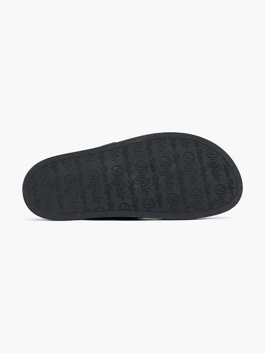 Buffalo Chinelo com palmilha alta Preto 124197 4