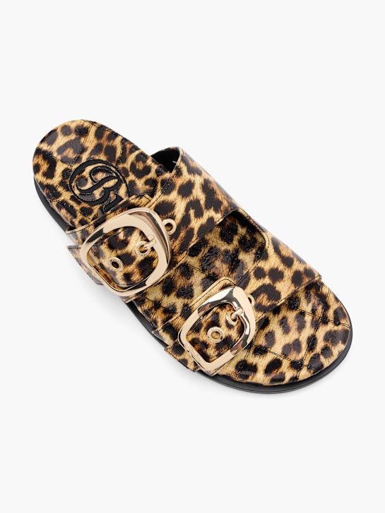 Buffalo Chaussons Marron 124200 2