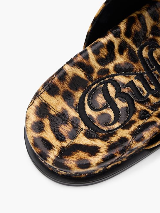 Buffalo Tieffuß Pantolette Braun 124200 6