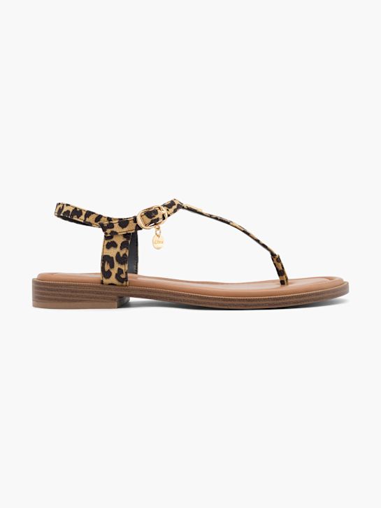 s.Oliver Sandalen-Zehentrenner Braun 124225 1