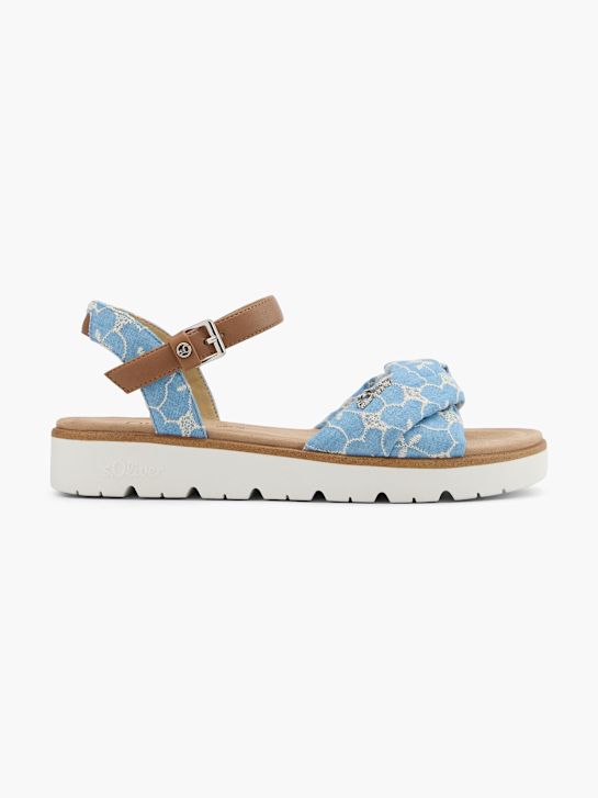 s.Oliver Sandale Blau 124241 1