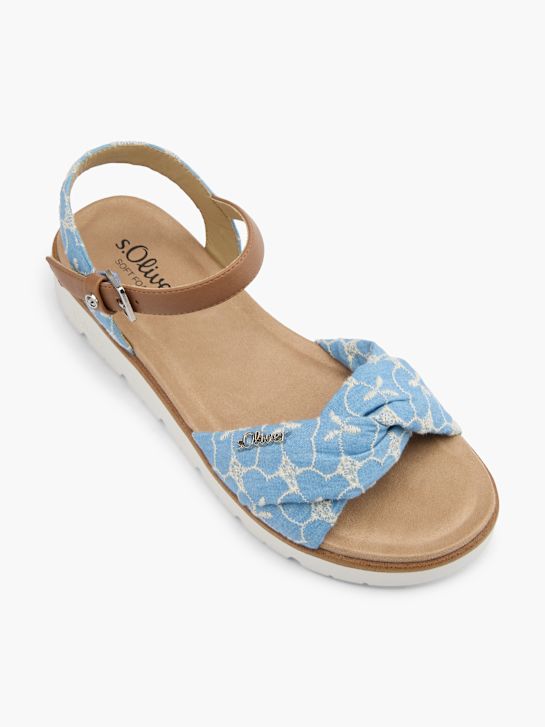 s.Oliver Sandale Blau 124241 2