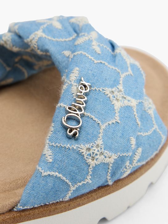s.Oliver Sandale Blau 124241 5