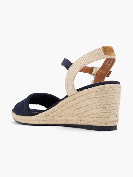 s.Oliver Sandalo con tacco Blu 124240 3