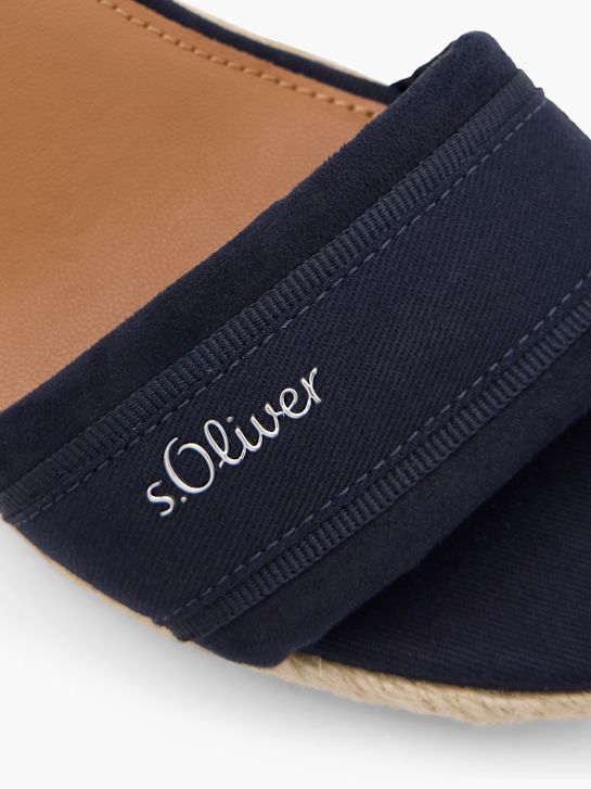 s.Oliver Sandales à talons Bleu 124240 5