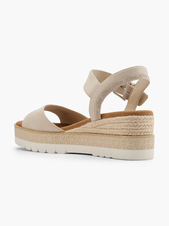 s.Oliver Sandalias de tacón Beige 124239 3