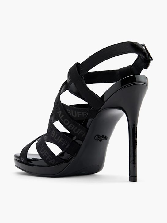 Buffalo Sandale cu toc Negru 124268 3