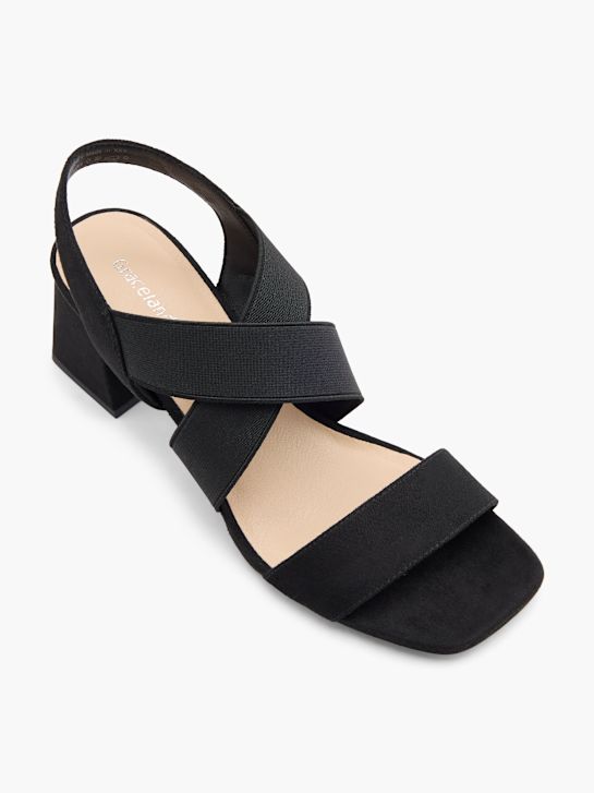 Graceland Højhælet sandal Sort 124288 2