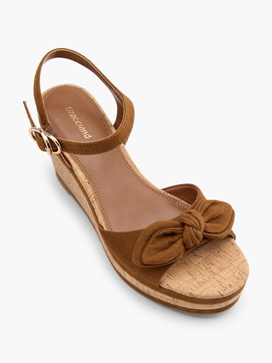 Graceland Sandalette Braun 124292 2