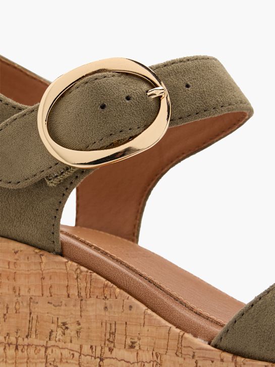 Graceland Sandalette Grün 124291 5