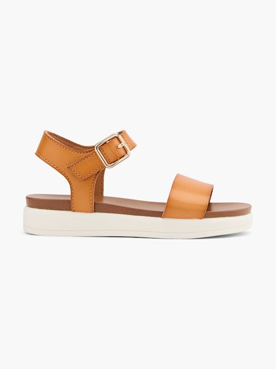 Graceland Sandale Cognac 124346 1