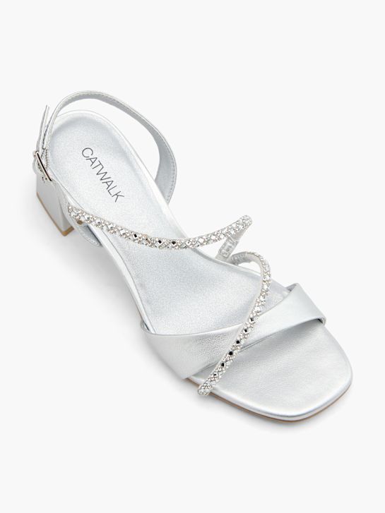 Catwalk Sandales à talons Argent 124358 2