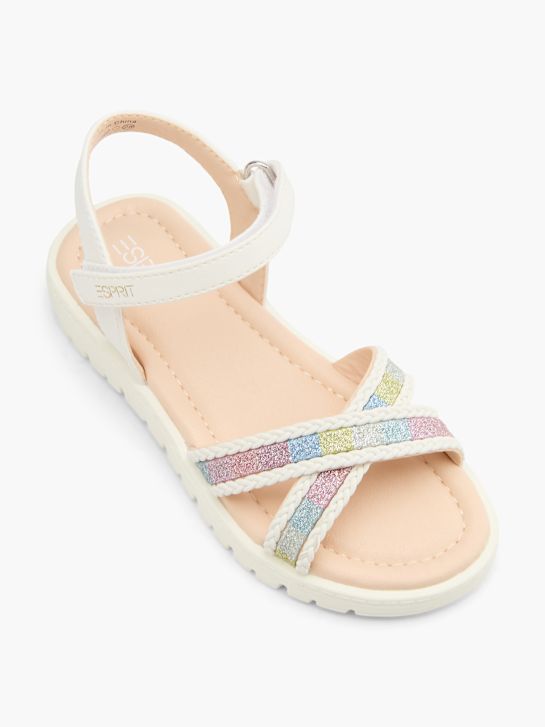 ESPRIT Sandale Weiß 124445 2