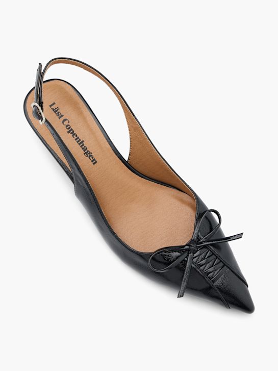 Läst Copenhagen Slingback pump Sort 124610 2