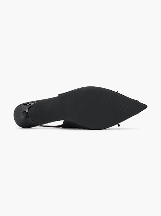 Läst Copenhagen Slingback pump Svart 124610 4