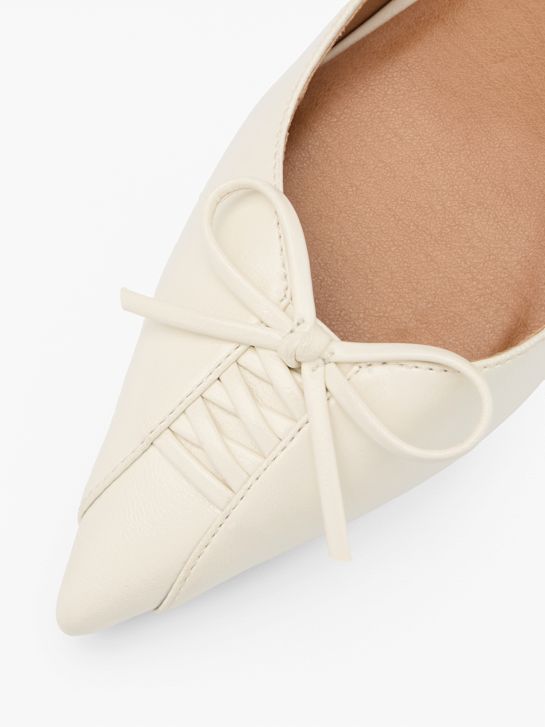 Läst Copenhagen Slingback pump Offwhite 124608 5