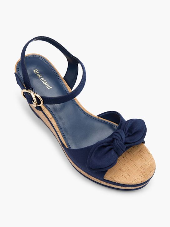Graceland Sandalette Blau 124628 2