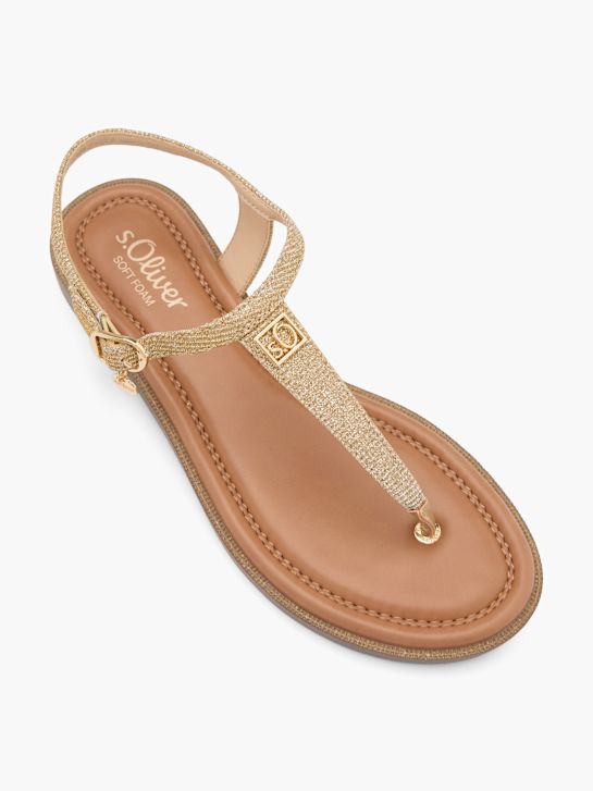 s.Oliver Sandales Beige 124627 2