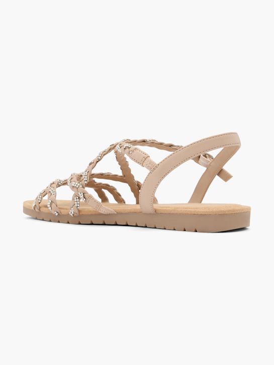 Graceland Sandale Taupe 124777 3