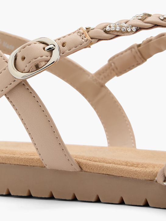 Graceland Sandale Taupe 124777 6