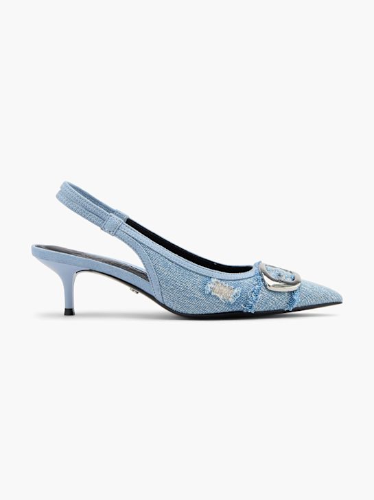 Buffalo Slingpumps Blau 124797 1