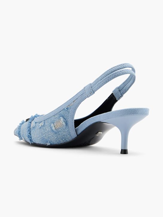 Buffalo Slingpumps Blau 124797 3