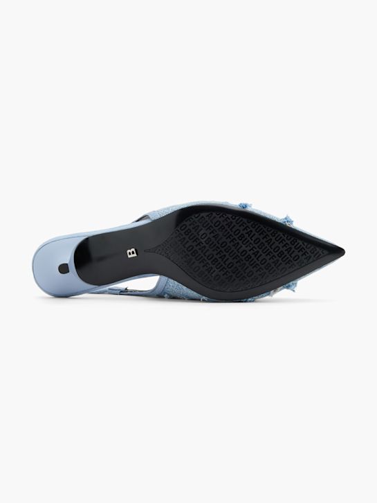 Buffalo Slingpumps Blau 124797 4