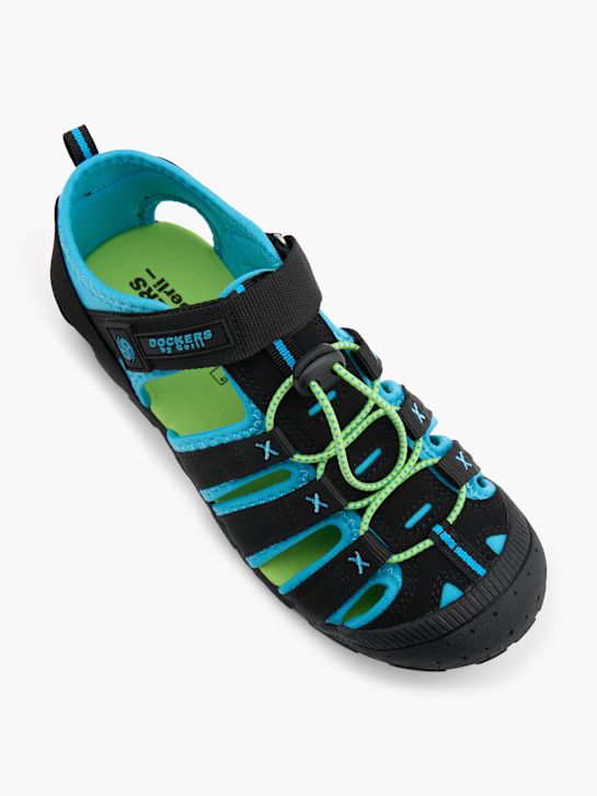 Dockers Trekkingsandale Schwarz 125150 2