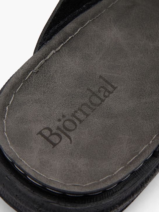 Björndal Ergonomiškos šlepetės Juoda 125659 5