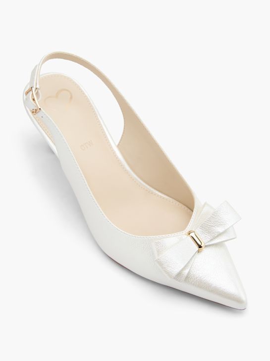 Catwalk Slingpumps Weiß 125688 2