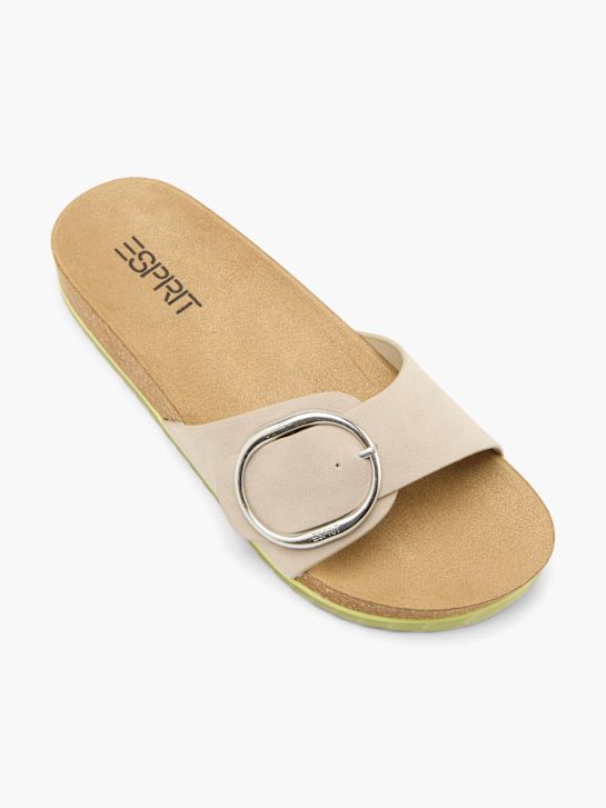 ESPRIT Mélyített talpú papucs bézs 125768 2