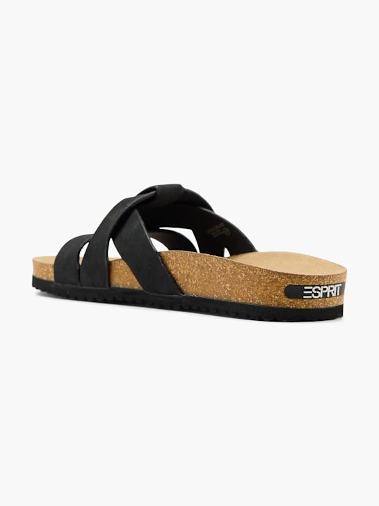 ESPRIT Anatomske klompe Crna 125802 3