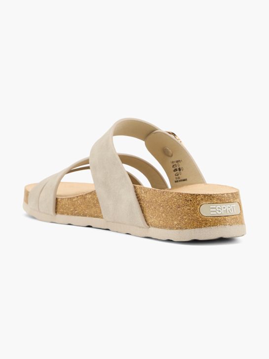 ESPRIT Ciabatta con plantare profondo Beige 125804 3