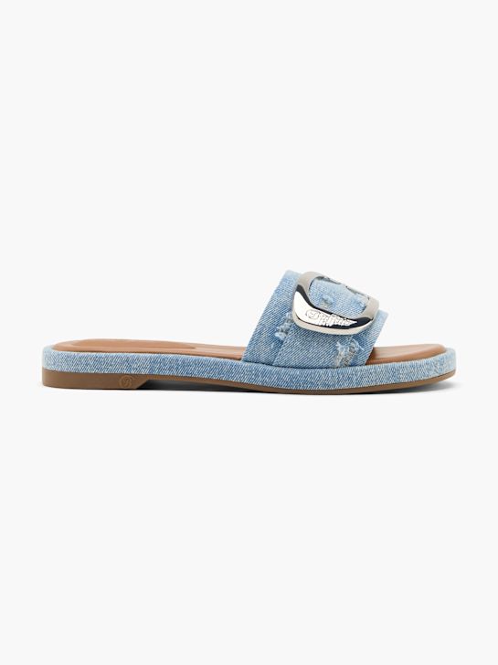 Buffalo Slip-in sandal Blå 125967 1