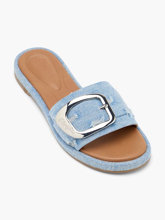 Buffalo Slip-in sandal Blå 125967 2