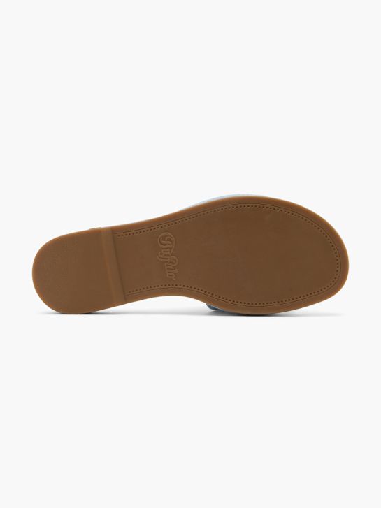 Buffalo Slip-in sandal Blå 125967 4
