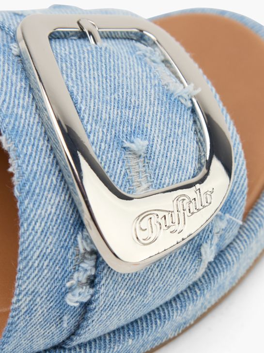 Buffalo Šľapky Modrá 125967 5