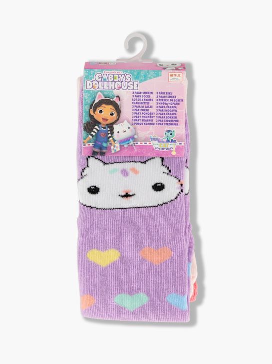 Gabby's Dollhouse Socken Lila 126019 2