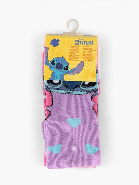 Stitch Socken Lila 126013 2