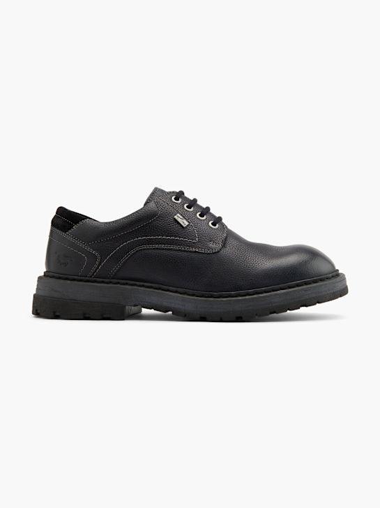 Mustang Businessschuh Schwarz 126072 1