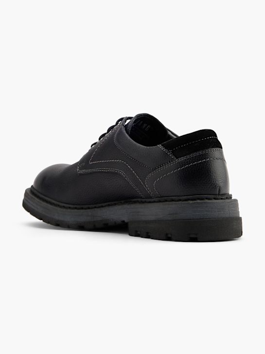 Mustang Businessschuh Schwarz 126072 3