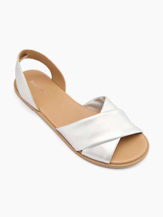 Graceland Sandále Strieborná 126128 2