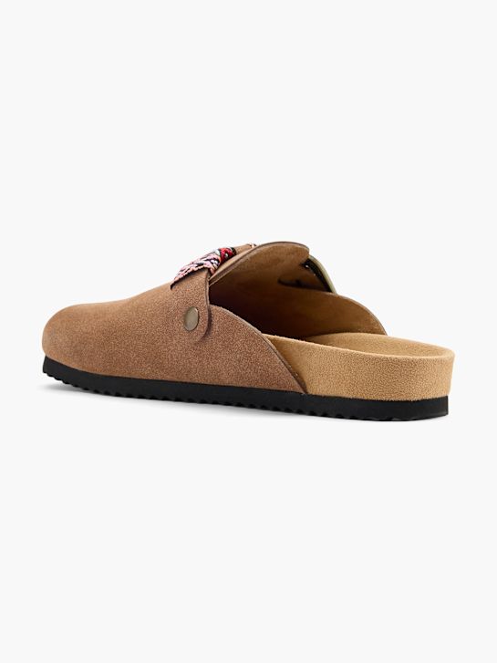 Catwalk Chinelo com palmilha alta Castanho 126318 3