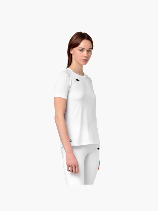 Kappa Tee-shirt Blanc 126682 6