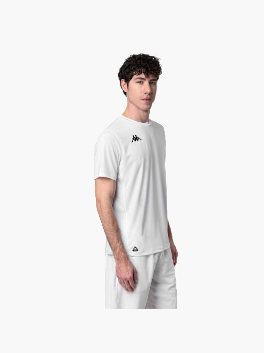 Kappa Tee-shirt Blanc 126677 4