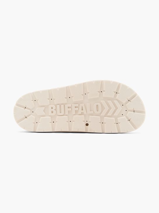 Buffalo Lygiapadės įspiriamos basutės Smėlinė 127314 4