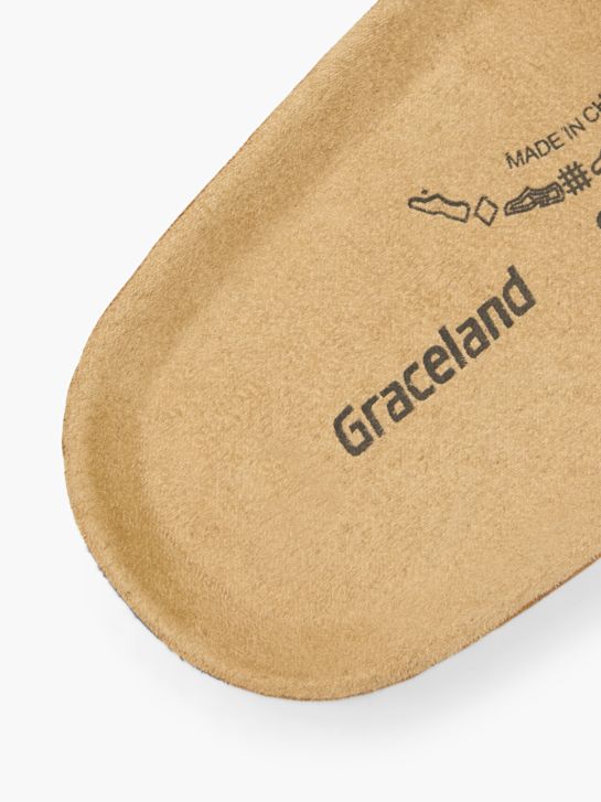 Graceland Anatomski natikač Srebrna 127244 6